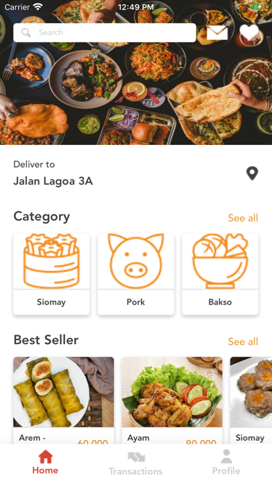 Frodo - Food Delivery screenshot 2