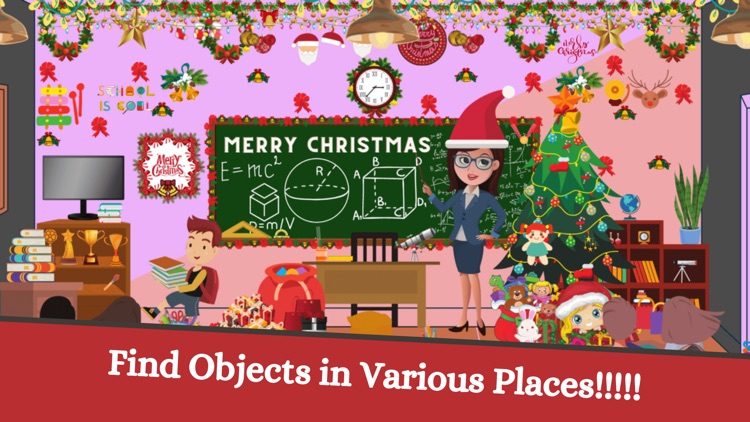 Christmas Hidden Objects Brain
