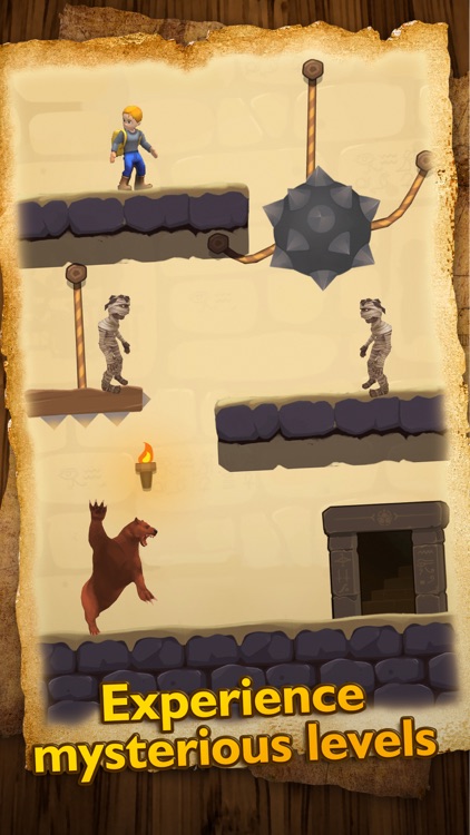 Temple Escape - Rope Puzzle screenshot-4