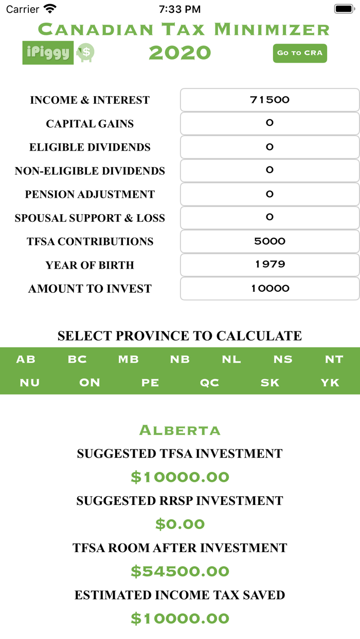 Canadian Tax Minimizer 2020