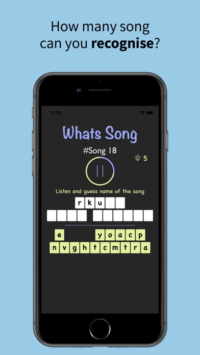 How to cancel & delete Whats Song - wacky music pop trivia from iphone & ipad 4