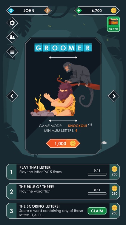 Connect Words: Stone Age