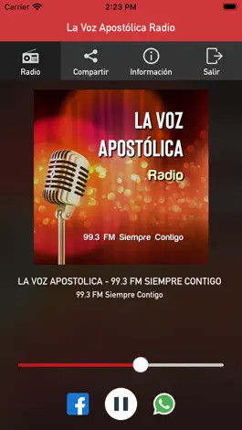 Game screenshot La Voz Apostólica Radio mod apk