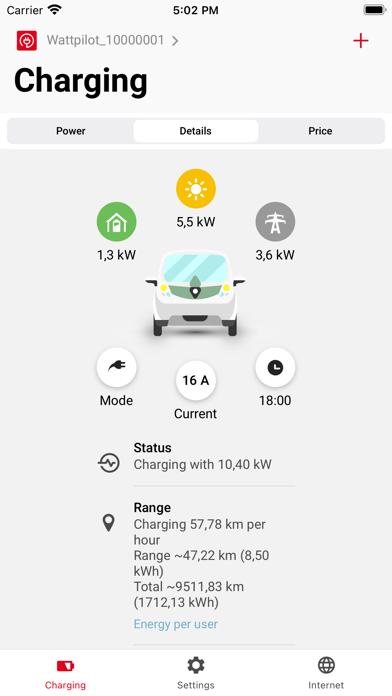 Solar.wattpilot screenshot 3