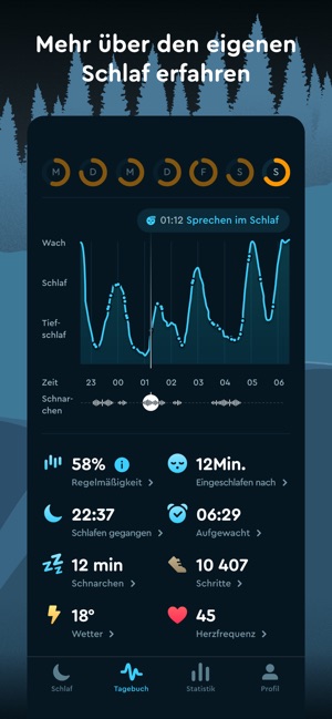 Sleep Cycle Wecker Tracker Im App Store
