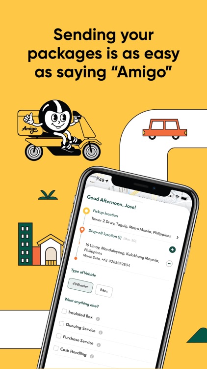 Amigo — On-demand delivery screenshot-3