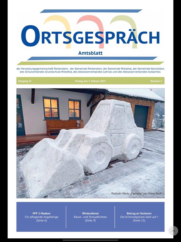 Ortsgespräch - VG Partenstein
