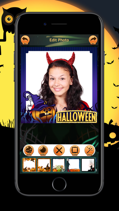 How to cancel & delete Halloween Photo Frames Trick from iphone & ipad 3