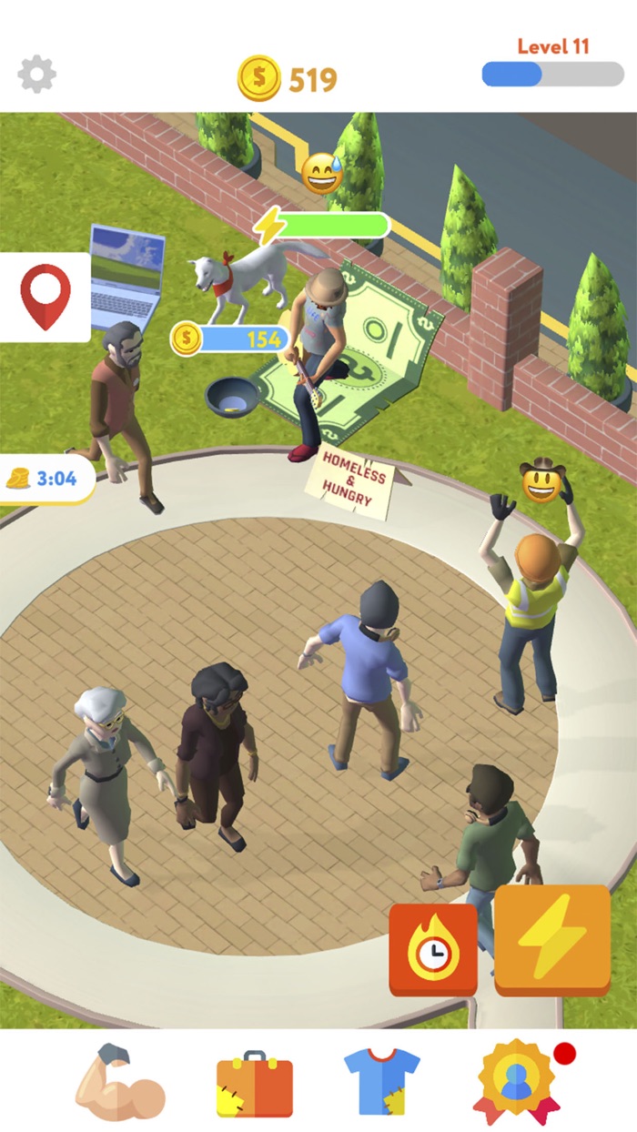 Idle Tramp - Bum Simulator