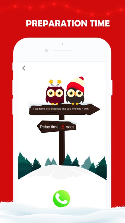 Santa Video Call, Gif and Text screenshot-5