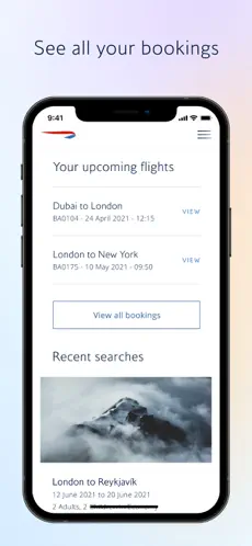 Captura de Pantalla 5 British Airways iphone