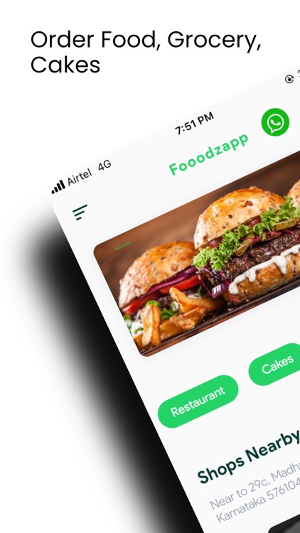 Fooodzapp - Food & Grocery App
