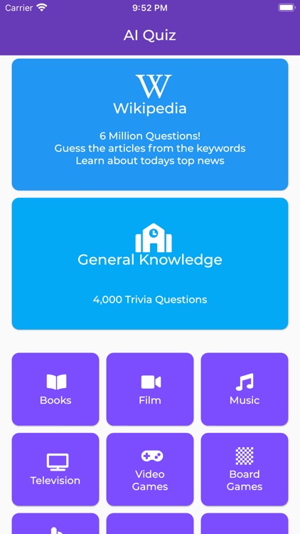 AI Quiz - News,Trends,Wiki,IQ