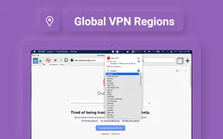 Captura 4 VPN + TOR Navegador y AdBlock iphone