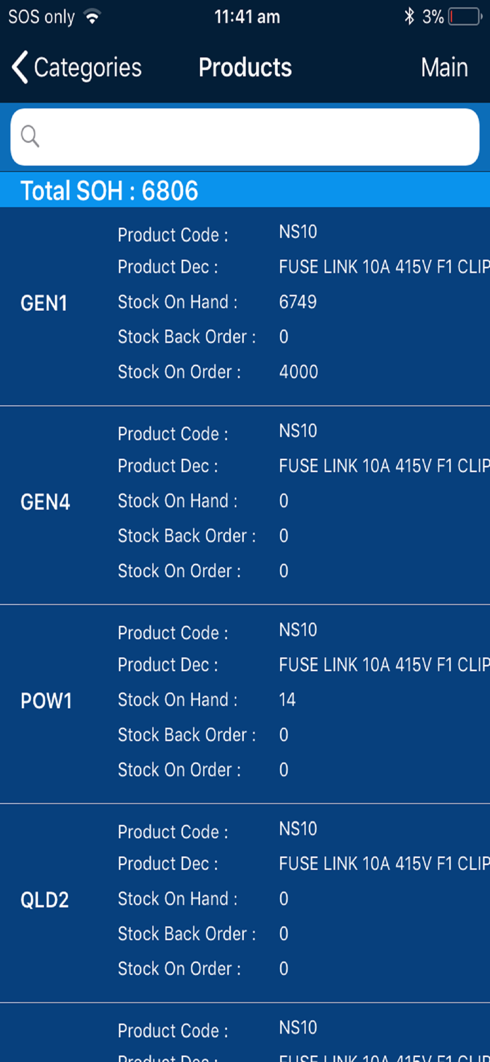 IPD Warehouse Stock Finder