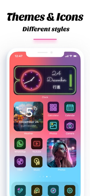 Icon theme ios 14 for iphone