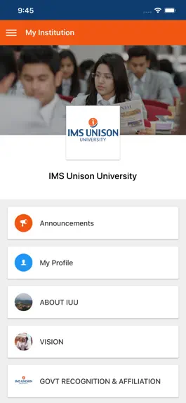 Game screenshot IMS Unison University apk