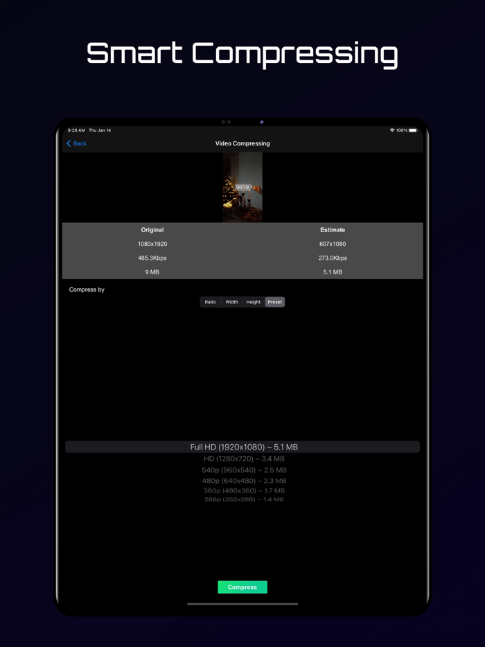 Video Compressor Resize Video