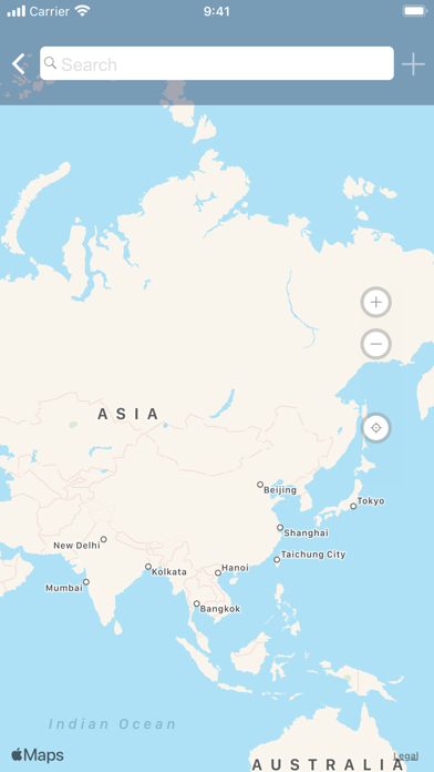 Screenshot #3 pour ScadeWeatherApp