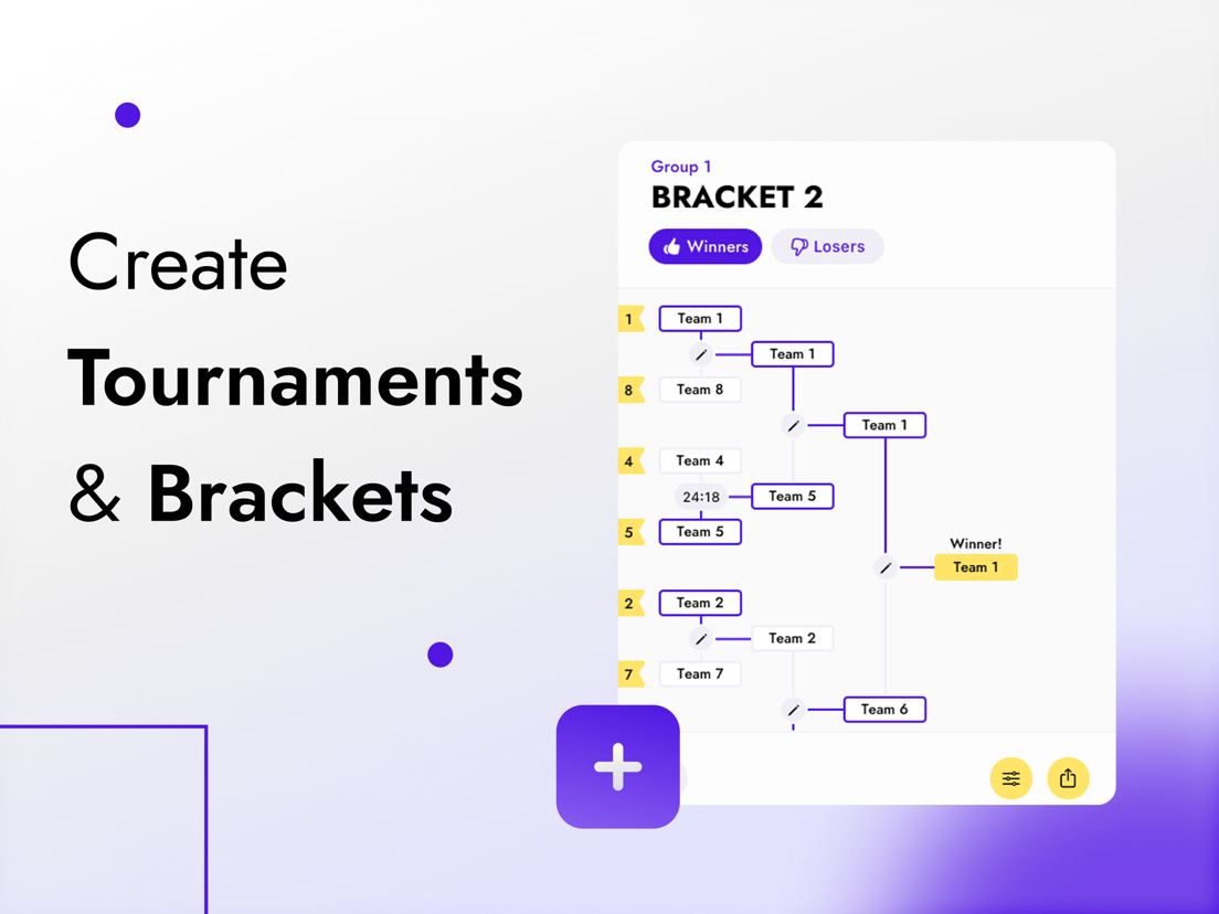 My Bracket Tournament Maker App voor iPhone, iPad en iPod touch