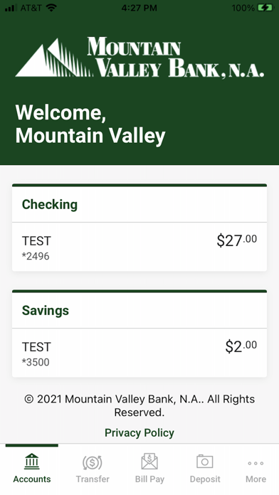 How to cancel & delete Mountain Valley Bank, N.A. from iphone & ipad 2