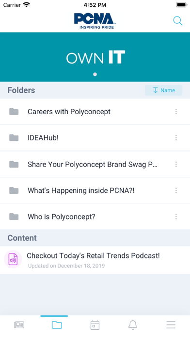 PCNA Proud Communications App screenshot 2