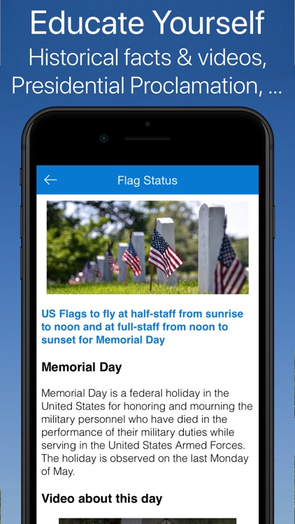 Flag Day - US Flag Calendar screenshot-4