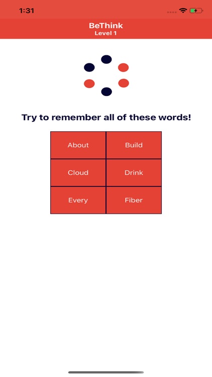 Bethink - guess words