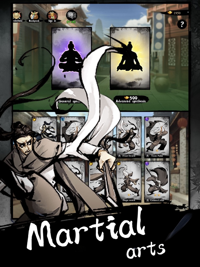 Martial art knightsingle game