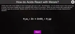 Game screenshot Acids react with metals mod apk