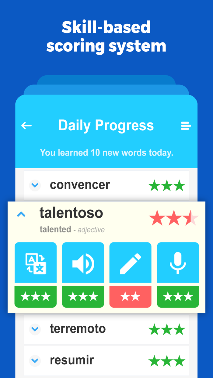 Spanish Vocabulary - Blarma