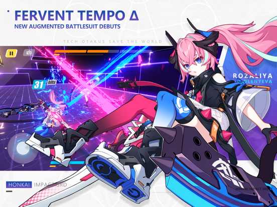 Honkai impact розалия fervent tempo как получить