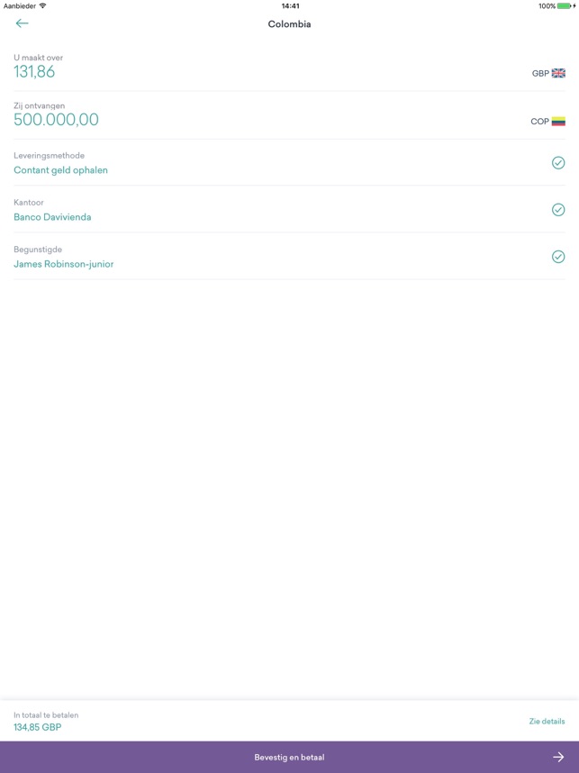 Worldremit Geldtransfer In De App Store