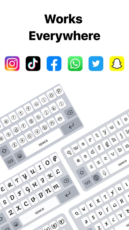 Fonts+ Font Keyboard & Widgets