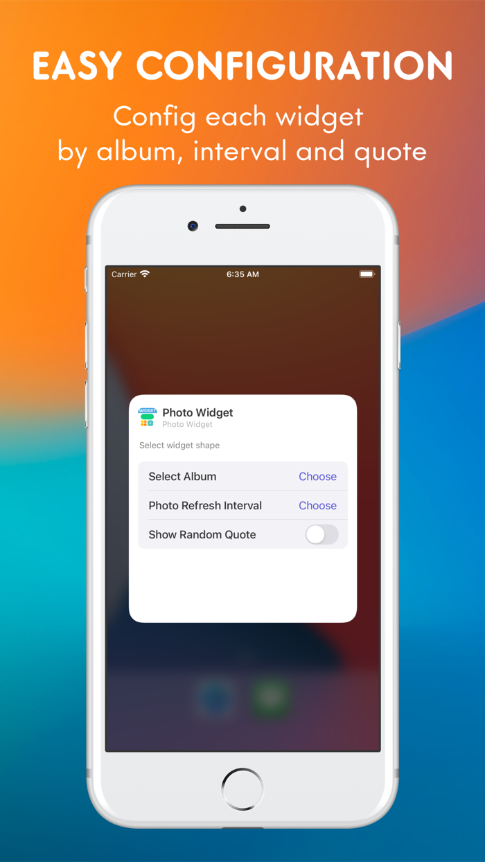 Photo Widget Widgetbox