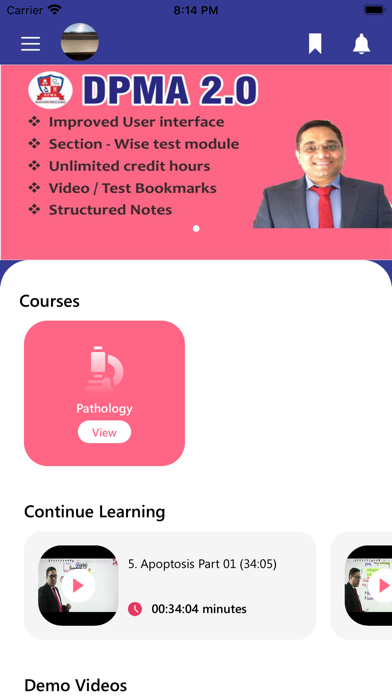 DPMA e-Learning screenshot 4