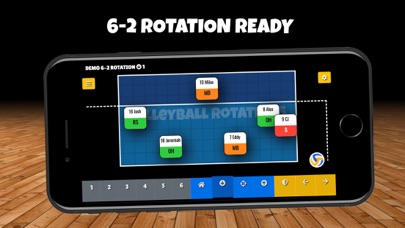 Volleyball Rotations screenshot 2