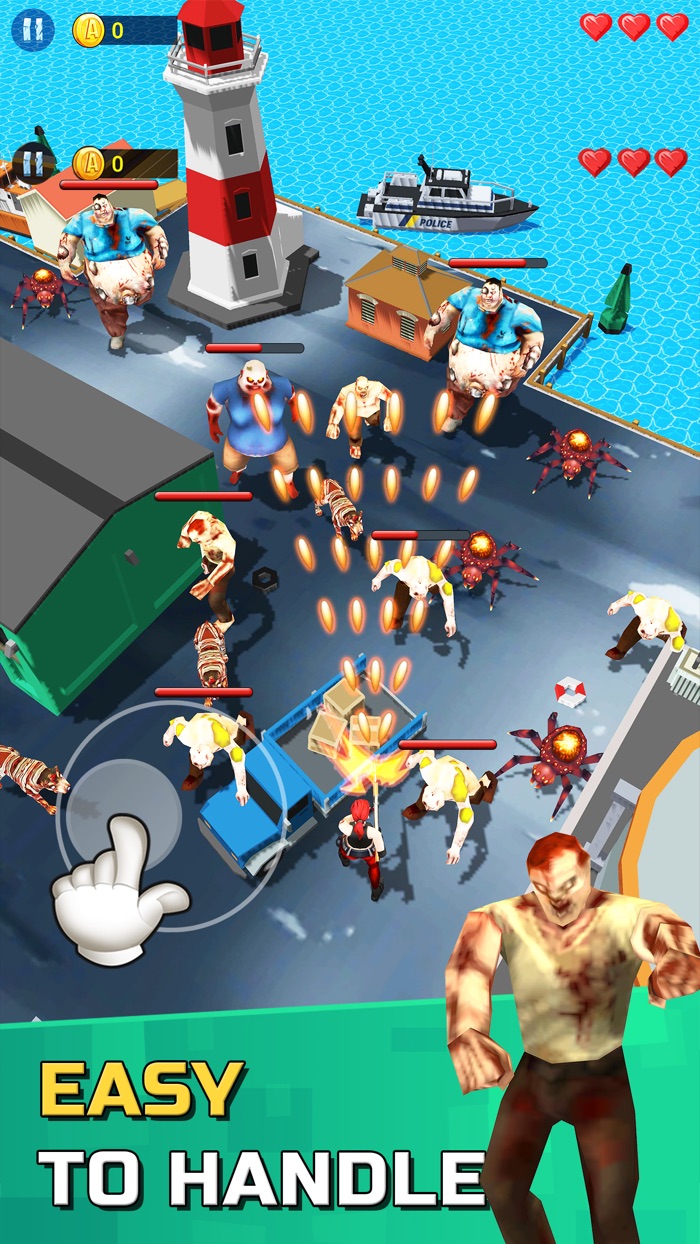 Zombie survival  mow zombie