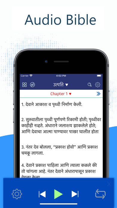 Marathi Bible PRO (मराठी)Screenshot of 3