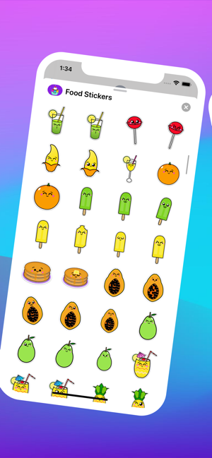 Lovely Food Stickers!(圖3)-速報App