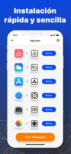 Screenshot 7 iThemes: Iconos & Themes 14 iphone