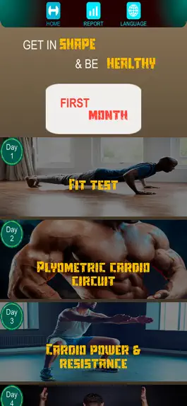 Game screenshot Home Workout - 2 Months apk