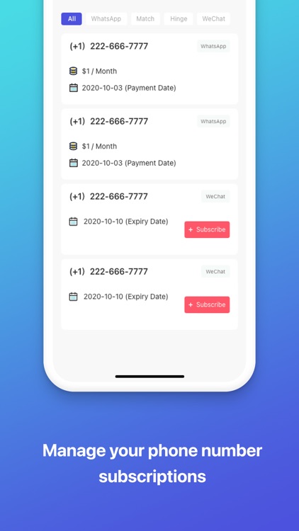PingMe – Second Phone Number screenshot-5