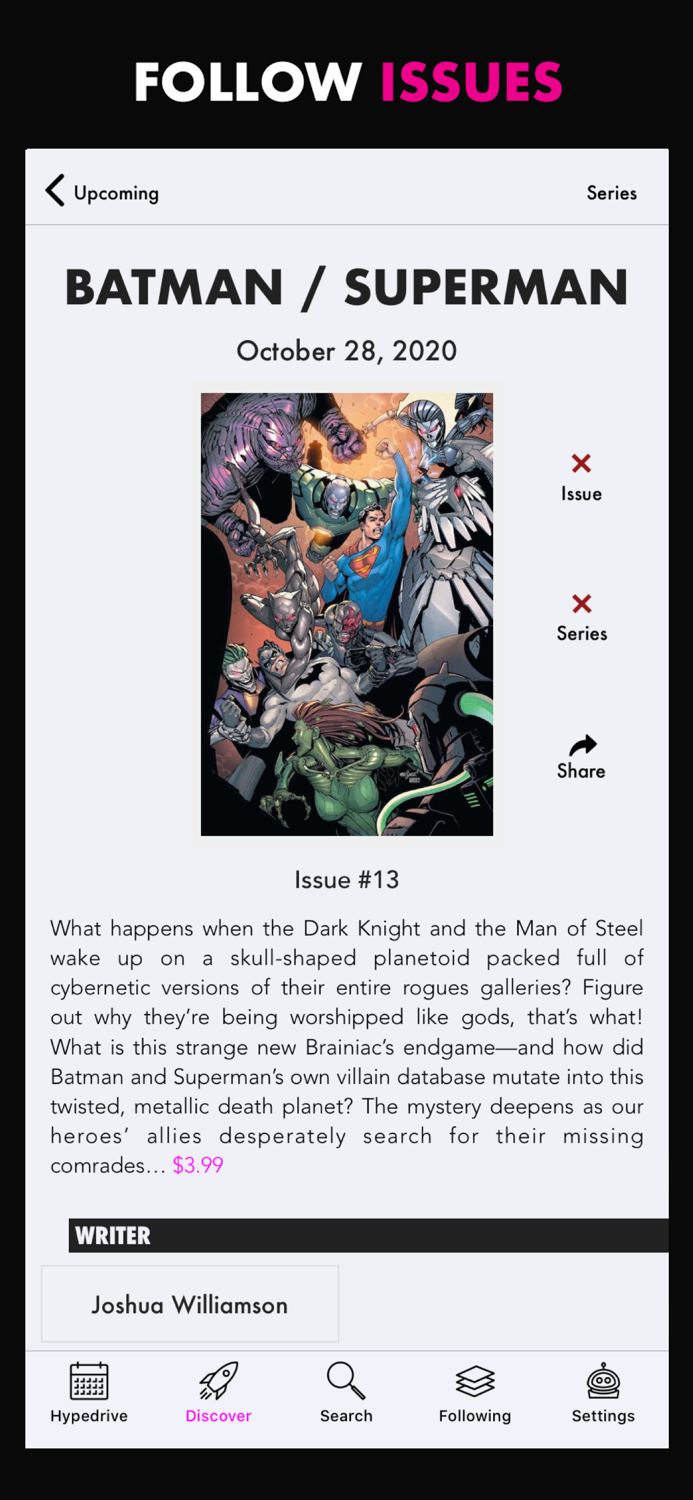 Hypedrive New Comics Guide