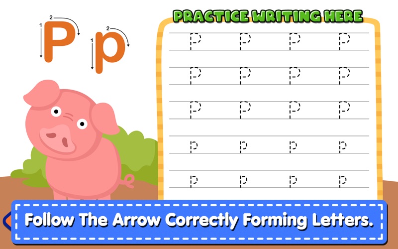 Alphabet Writing For Kids screenshot 8