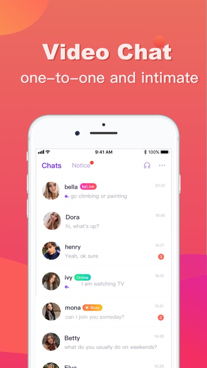 FancyU - Video Chat App screenshot-3