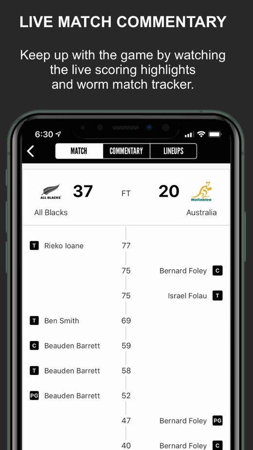 【图】All Blacks Official(截图3)