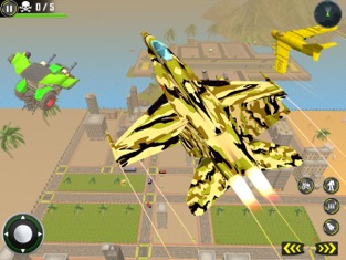 Bat Hero Flying Tractor Jet 3D, game for IOS