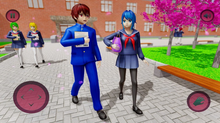 Anime High School Gangster 3D screenshot-4