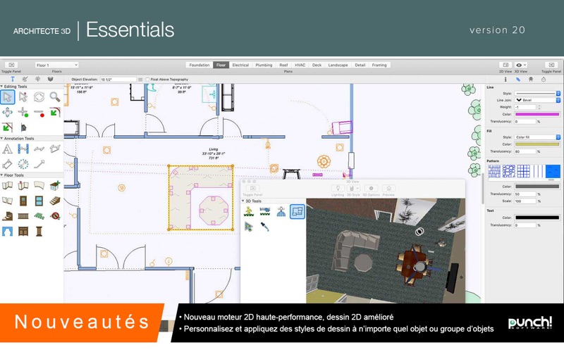 Screenshot #1 pour Architect 3D Essentials 20